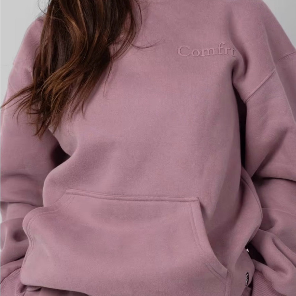 Women's Comfrt mauve sweatsuit set